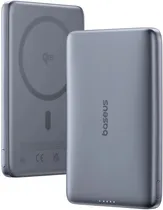 Carregador Portátil Powerbank Baseus Picogo QI2 10000MAH 27W - Magnética Space Grey