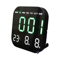 Satellite Reloj de Pared Digital AC-T6842 Green