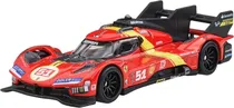 Carrinho Ferrari 499P Hot Wheels Premium Circuit Legends Mattel - JBK49