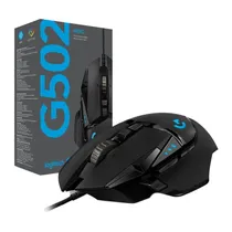 Logitech Mouse G502 Hero Gaming 910-005550 Negro