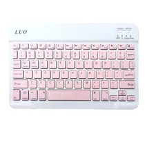 PC Teclado Bluetooth Luo LU-BT029 Pink