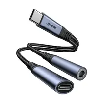 Adaptador Auxiliar SY-C02 (2 En 1) Usbc/3.5MM/USB-C Joyroom