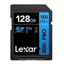 Cartao de Memoria SD 128GB Lexar Blue High-Performance 150MB/s C10 (LSD0800P128G-BNNNG)