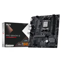 Placa Mãe MSI Pro B840M-B DDR5 Socket AMD AM5 Chipset B840 Micro ATX