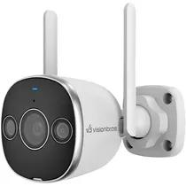 Câmera IP Visionbras Full Color VB-WB30-FC 3MP Wi-Fi - White