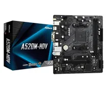 MB AM4 Asrock A520M-HDV HDMI/DVI/VGA