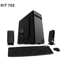 Gabinete Kit Sate K702 Portugues Preto ATX