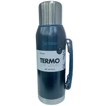 Terrano Termo Premium Acero Inox Acero/Metal 1L Azul Metal