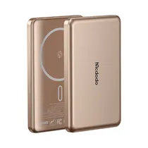 Cargador Portátil Magnético Mcdodo Metal Ultra-Thin MC-4642 20 W 5.000 Mah Gold