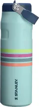 Garrafa Térmica Stanley The Aerolight Iceflow Bottle 10-11283-182 (710ML) Seafoam Stripe