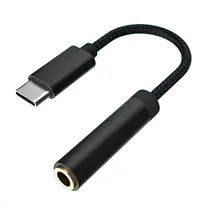 Adaptador Sate AL-07 Type-C para Audio 3.5MM + Charging