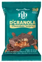 Alfajor Natural Bars Granola Chocolate Preto - 60G