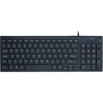 Teclado Mtek KB-8501 Slim Compact Português - Preto