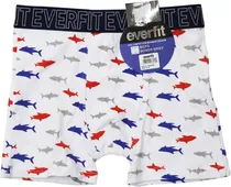 Boxer Everfit 158372 Branco - Masculino