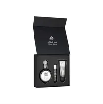 Kit Perfume Lattafa Fakhar Eau de Parfum Masculino 100ML + 12ML + 100ML