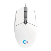 Mouse Gamer Logitech G203 Lightsync 910-005794 - 8000 Dpi - 6 Botões - Branco
