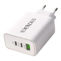 Carregador A-CC2002 USB-A/USB-C Blanco