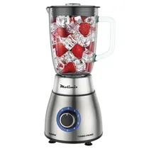 Liquidificador Molimix Turbo Prime MLV-1200 - 1200W - 1.8L - 220V - Prata