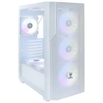 Gabinete Satellite K32 Branco com 8 Coolers e-ATX