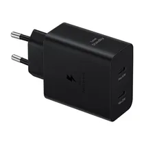 Carregador Samsung Duo EP-T5020XBEGWW 50W 2 USB-C Bivolt Preto