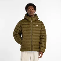 Campera New Balance Sport Essentials Hooded Puffer Jacket Masculino