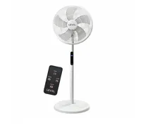 Ventilador Level LVC-207-100 110V 16" C/Controle 8 Vel. White