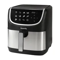Fritadeira Elétrica Air Fryer Smartfy AF05B - 1800W - 8L - 110V/60HZ - Preto