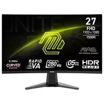 Monitor Gamer MSI Mag 276CXF 27" Full HD Curvo Va 280HZ / 0.5MS - Preto