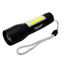 Lanterna Ecopower EP-8102 Recarregável - Preto