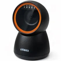 Leitor de Código de Barras Satellite A-SCAN03 de 300 Leituras Por Segundo - Preto/Laranja