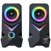Caixa de Som Onikuma Multimedia L6 RGB Black|