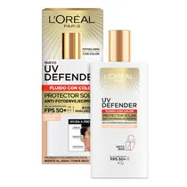Protector Solar Diario Uv Loreal Paris Defender Fluido 4OG