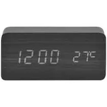 Relogio Despertador Digital Satellite AC-T21 Preto