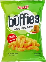 Master Chips Buffies Natural Peanut Butter - 60G