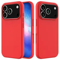 Original Capa Silicona iPhone 17 Pro Rojo