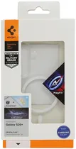 Case Spigen para Samsung Galaxy S26+ Crystal Flex ACS10956 Clear White (Magfit)