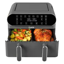 Fritadeira Eletrica Quanta Gran Piatto QTAFD11 / 2X 5.5 Litros / 1700W / 220V ~ 60HZ - Preto