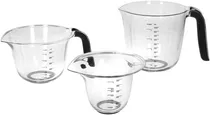 Conjunto de Jarras Medidoras Kitchenaid KQG298OSOBE (3 Peças)