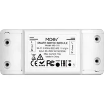 Moes Interruptor Smart MS-101-N Switch Module Wifi 10A Blanco