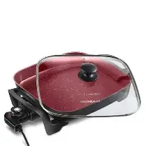 Mondial PE-49-RC Olla Electrica Multi Cook Rojo 220V