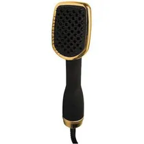 Escova Secadora e Alisadora Vbeauty VB5001 / 2 Em 1 / 1200W / 127V ~ 50/ 60HZ - Dourado/ Preto