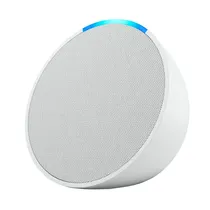 Smart Speaker Amazon Echo Pop C2H4R9 com Wi-Fi Bluetooth - Glacier White