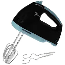 Batedeira de Mão Megastar GE118B 7 Velocidades 300 Watts 220V ~ 50/60 HZ - Preta/Cinza