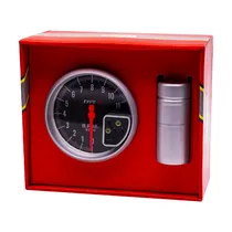 Tacometro Hi-Performance Type R 8100SW-7 / 5" / Relógio Conta-Giro X1.000 - Cinza