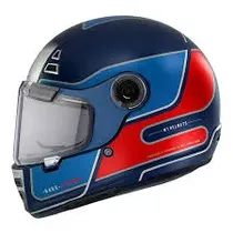 MT Helmets Casco Helmets Jarama Baux D7 Azul Mate M