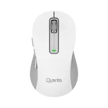 Mouse Inalámbrico Quanta Click&Go QTMOI40 Blanco