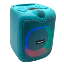 Ecopower Speaker EP-1965 6.5 90W/ BT/ USB/ Aux/ FM/ Mic/ Recargable Verde