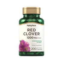 Vitamina Piping Rock Red Clover 1200MG 200 Cápsulas