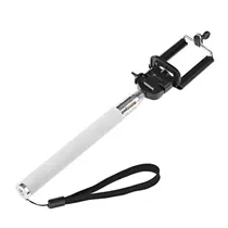 Selfie Bastão BT-004W Branco com Zoom Bluetooth