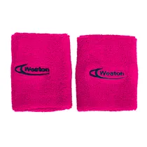 Muñequeras Weston Neon Rosa 2PZS 8X9.5CM
